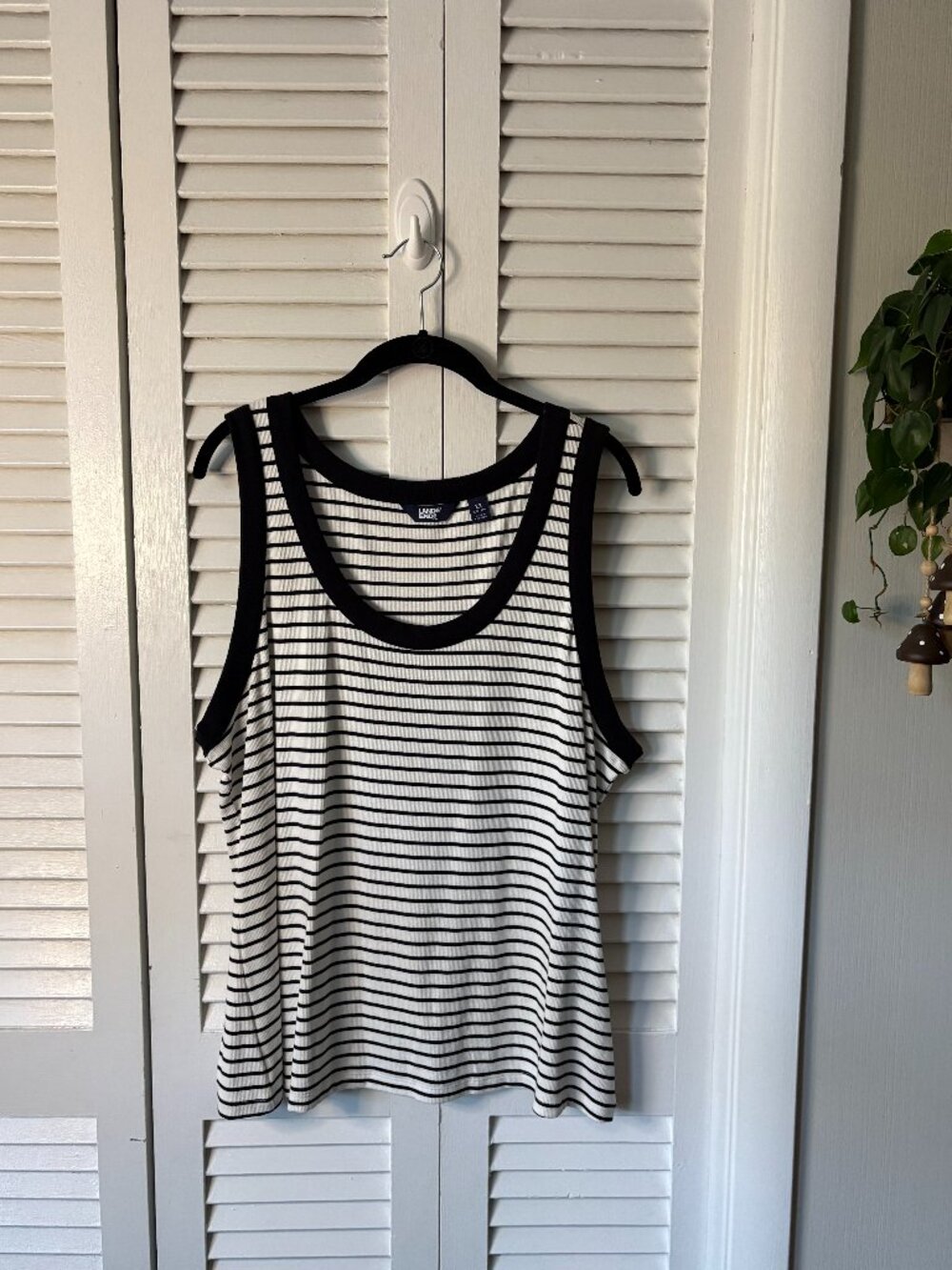 Lands' End - Striped Tank Top